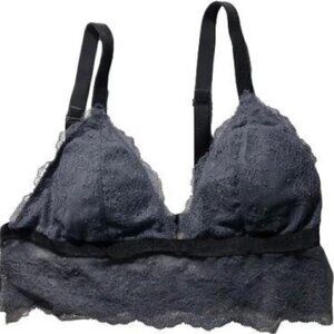 Victoria's Secret Satin Lace Bralette Medium  #3713-3